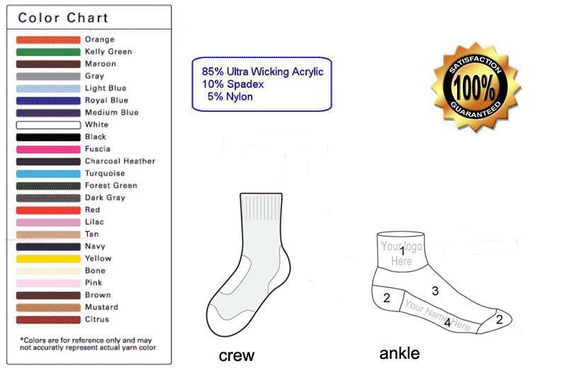 custom cycling sock template